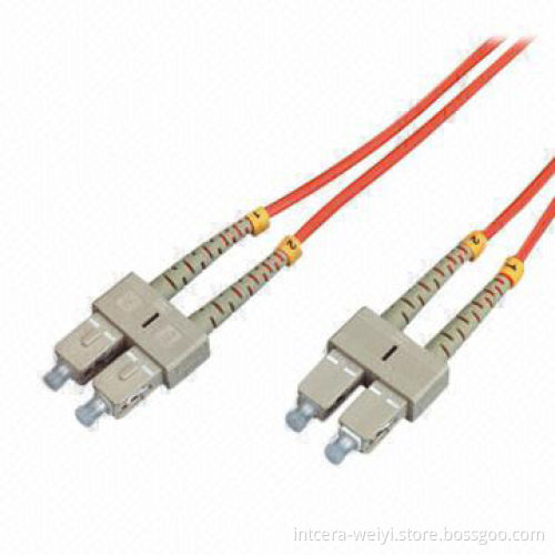 SC/PC MM DX 50/125 Fiber Optic Patch Cord, Fiber Pigtails (0.9, 2.0 & 3.0 Optional)